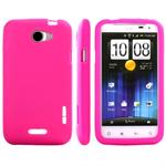 Bl�d Silikone HTC ONE X (Pink)